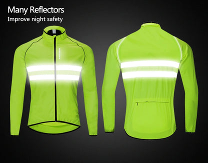 Casaco impermeável reflector